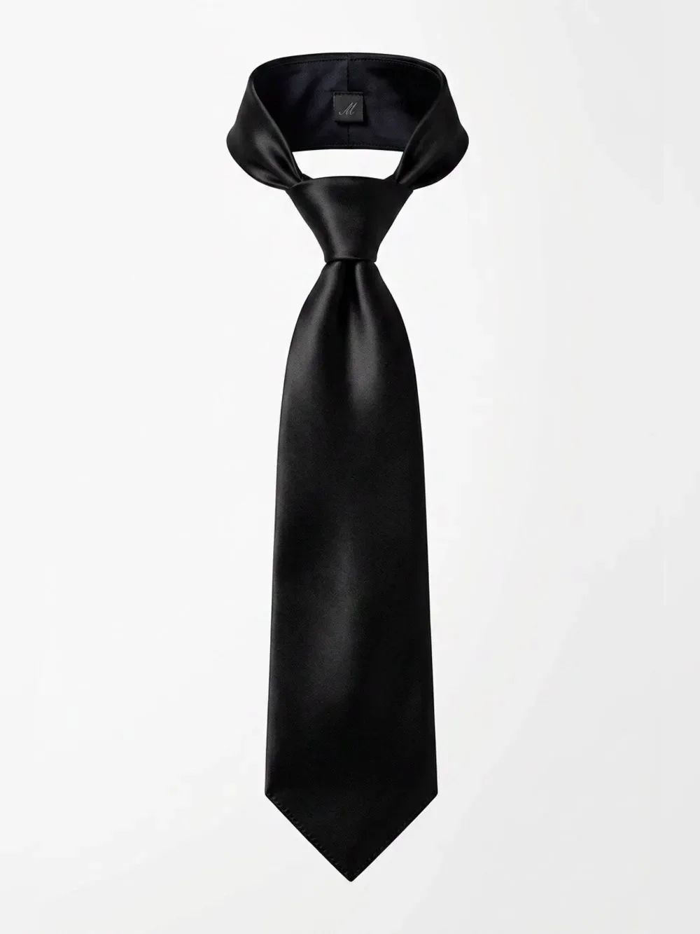GEOFFREY BEENE BLACK 58” TIE 100% POLYESTER EUC